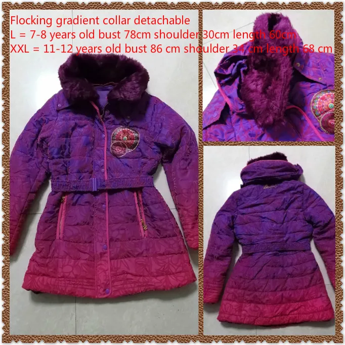 Г. Испанское хлопковое пальто для девочек в стиле пэчворк - Цвет: 2