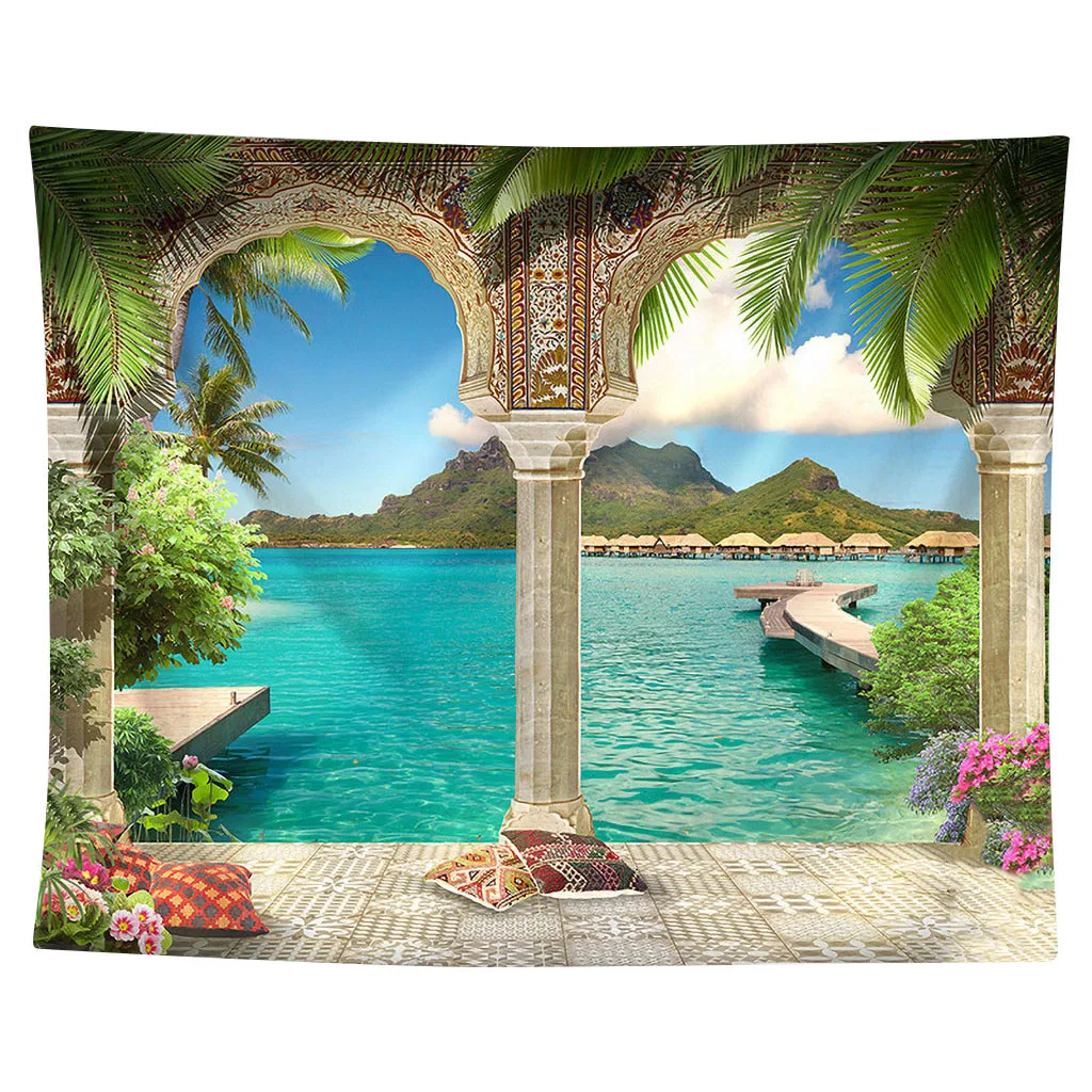 Simple Creatives Printing Home Tapestry Wall Hanging Wall Decoration household accessories new arrivals best selling