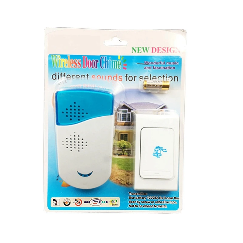 Home Doorbell Wireless Door Chime 1_副本