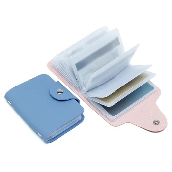 

JANE'S LEATHER Fashion Function 24 Bits Card Bag Cover For Women Men High Quality Cards Bags Holder Wallet Case Femme Male 2019