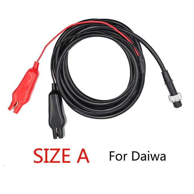 Shimano/Daiwa электрические Рыболовная катушка соединительная линия кабель питания соединительная линия батареи - Цвет: size A