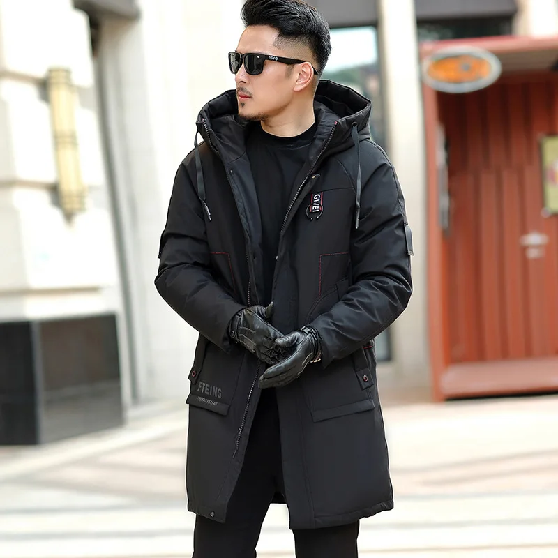 Winter of Clothes Outdoor Windproof Warm Heating Cotton Overcoat BF Brand Cut the Tag off Popular Brand Light Luxury Men'S