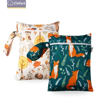 

Wet Dry Bag Mini Baby Diaper Bag Nappy Bag 18*25cm Waterproof Reusable Washable Diaper Bag New Arrivals