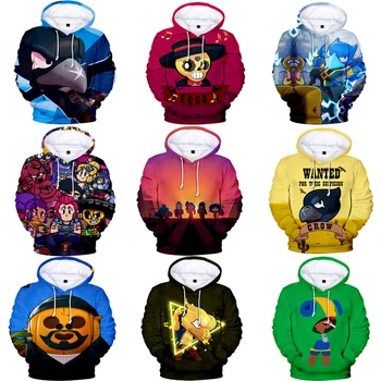 

2020 autumn Children's Wear Kids Hoodie Cartoon Game 3d print Sweatshirt Boys Girls Tops Hoodies Teen Clothes 4-14Y