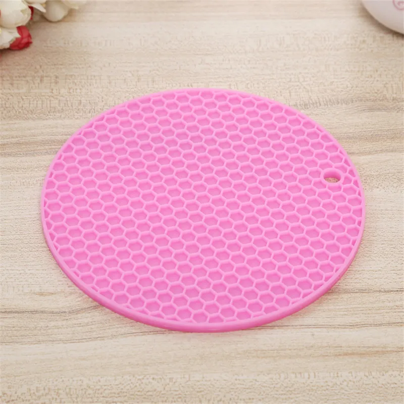 

Multi-function Silicone Mat Coaster Non-Slip Insulation Cup Bowl Mat Silicone Pad Pot Holder Kitchen Accessories