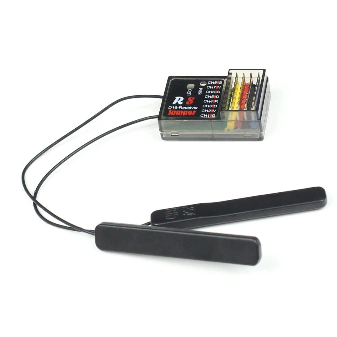 Jumper R8 приемник R1 R1F Plus 16CH Sbus для T16 plus Pro V2 Frsky D16 D8 режим радиоуправления|Пульты