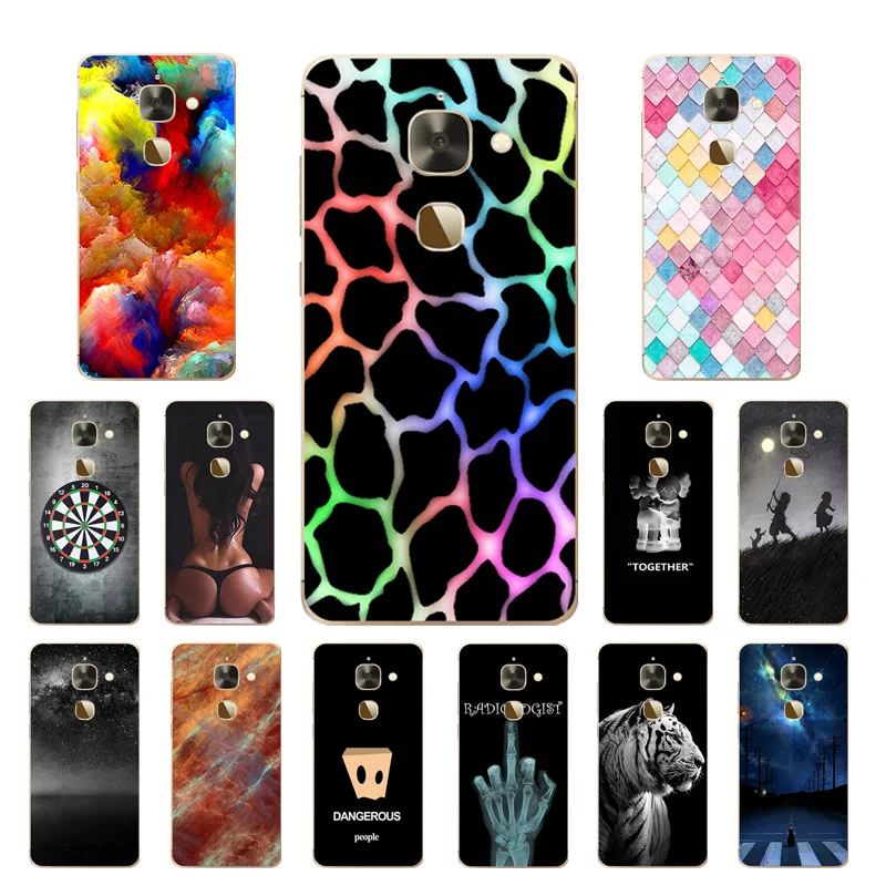 Силиконовый чехол Letv Le 2/2Pro X20 X25 Pro X620/X620 X520 X526 X 527 с цветной сеткой из ТПУ для LeEco S3