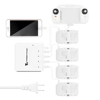 

Smart Multiport Charger Batteries Charging Hub Apdater for FIMI X8 SE Drone Kit D08A
