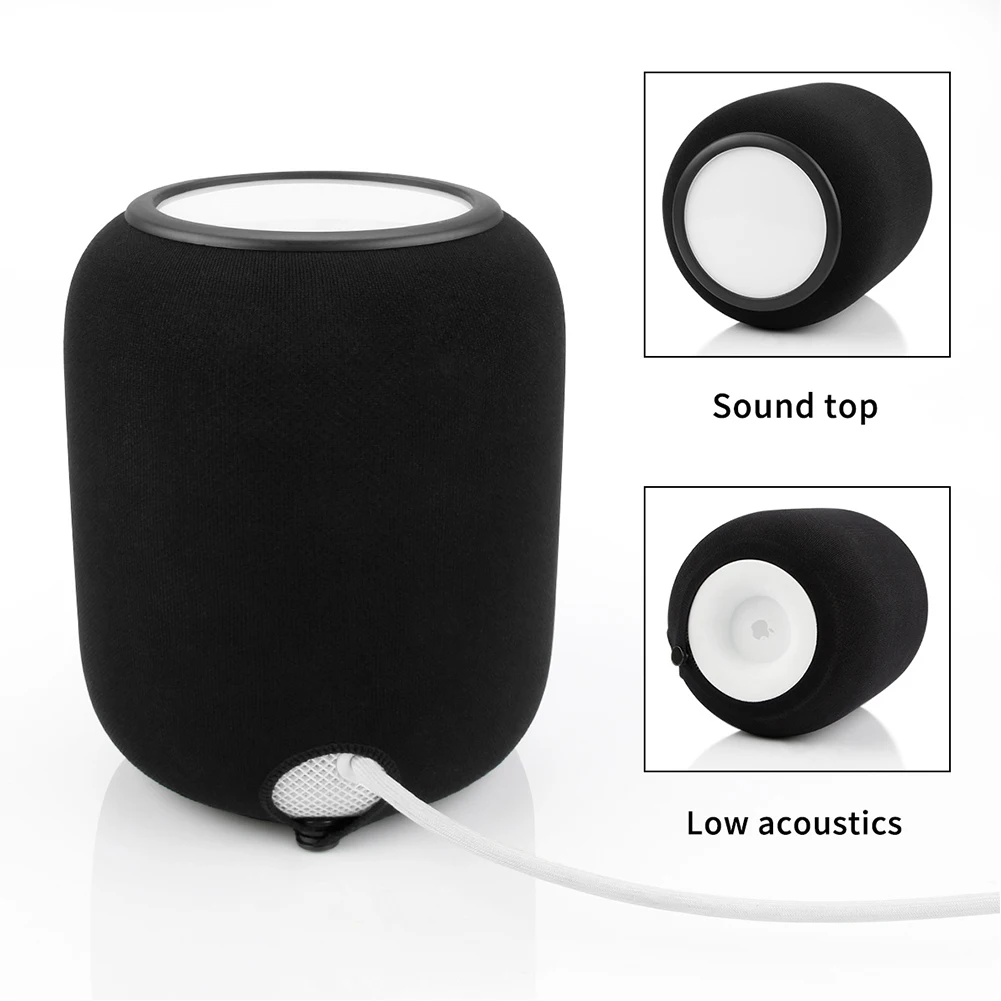 

Elastic Practical Smart Speaker Use Accessories Textile Net Mesh Easy Install Dustproof Protective Cover Case For HomePod
