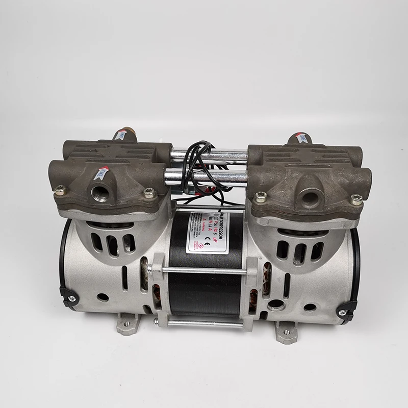 OL280 маленький бесшумный воздушный компрессор без масла головка 300W 60L медицинская