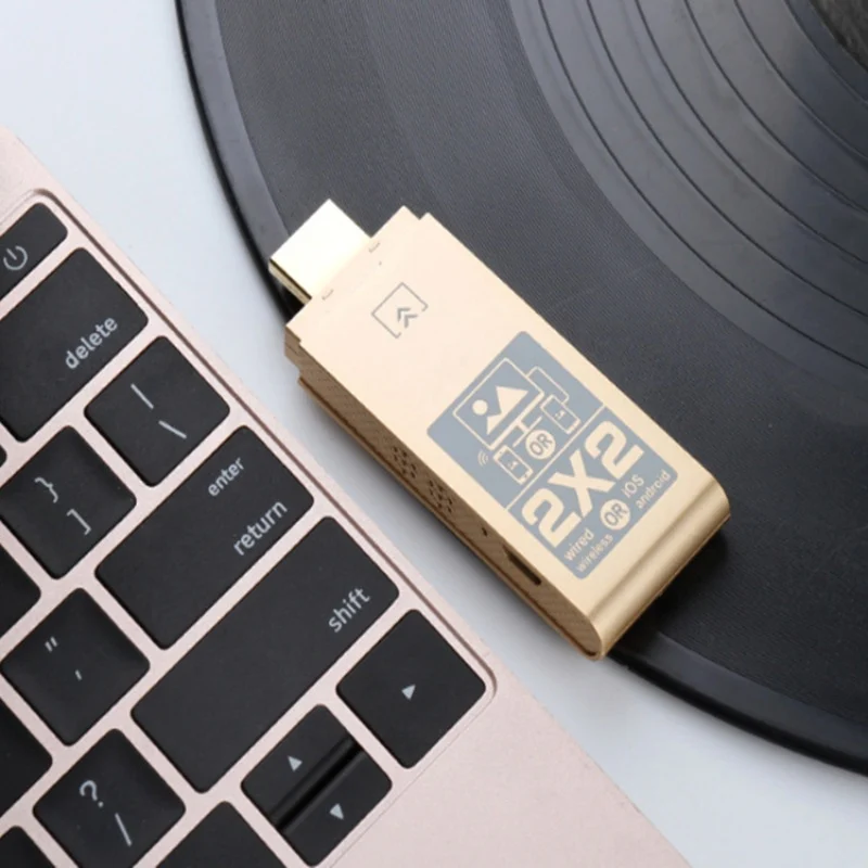 2.4G/Hz Dual System Dual Mode 1080p HDMI HD Mobile Computer Wired / Wireless Mirroring Screen Adapter Connector for IOS Android1