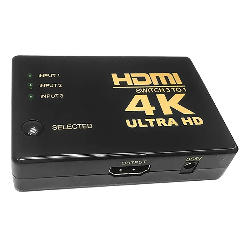 1080P HDMI видео коммутатор 4K x 2K сплиттер 3 входа 1 выход переключатель для DVD TV
