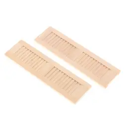 2x1:12 Échelle Fenêtres À Persiennes D'obturation Modèle Meubles De Maison De Poupée BRICOLAGE Décor 