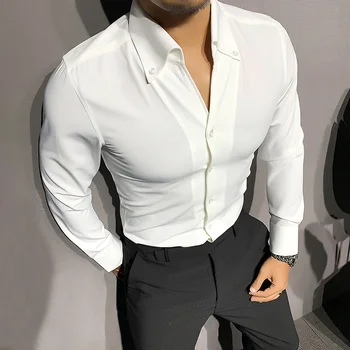 Brand Fashion Shirt Men