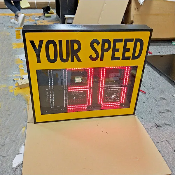 

EWIG Traffic Velocity Meter Customized Vehicle Speed Feedback Meter Velocity Reflective Speed Display LED Vehicle Speed Tips