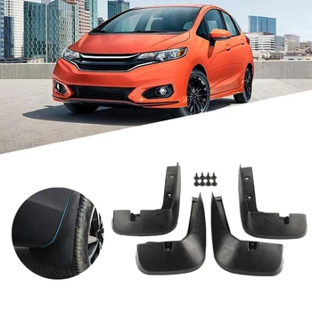 

4X Mud Flaps Wheel Splash Guard Fender Mudguard for Honda Fit Jazz 2014 2015 2016 2017
