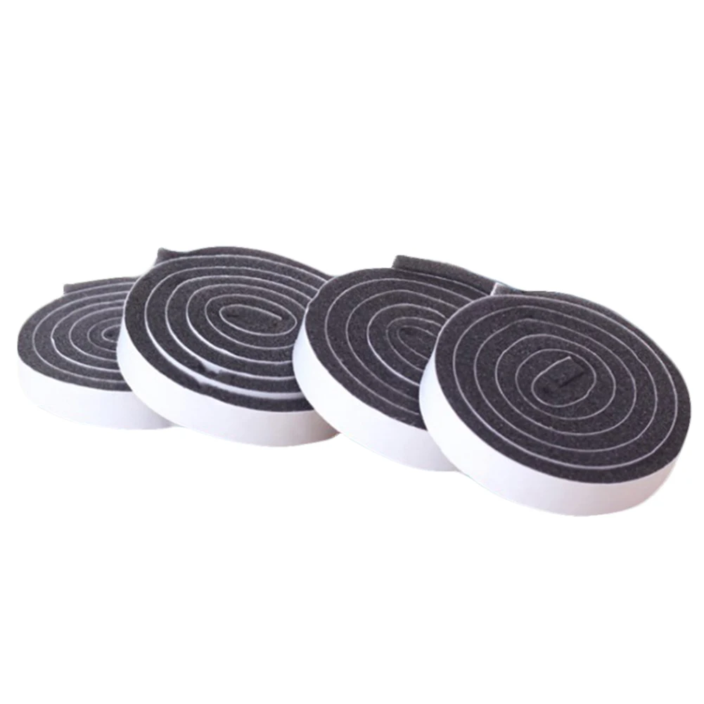 

4Pcs Sound Proof Window Home Decor Windproof Gasket Door Self-adhesive Sound Insulation Dustproof Sealing Strip