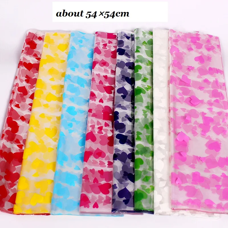Large Plastic Gift Packaging Cellophane Wrapping Paper for Christmas Packing Bag Doll Flowers Fruit Candy Party Favors | Дом и сад