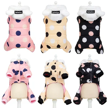 

Warm Cat Clothes Winter Pet Puppy Kitten Coat Jacket For Small Medium Dogs Cats Chihuahua Yorkshire Clothing Costume Pink 45