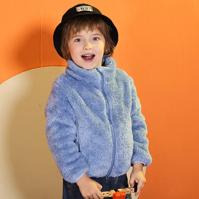 Teenage Boys Winter Jackets Girls Cotton Padded Warm Down Jacket Fur