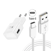 5V2A Быстрая зарядка кабель зарядное устройство адаптер для samsung Galaxy S10+ S9 S8 S7 S6 edge S5 S4 Note 10 9 8 7 6 Micro usb type C зарядное устройство