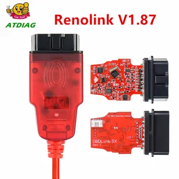 

Renolink V1.87 for ECU Programmer ECU Resetting Key Coding UCH Match Dashboard Coding