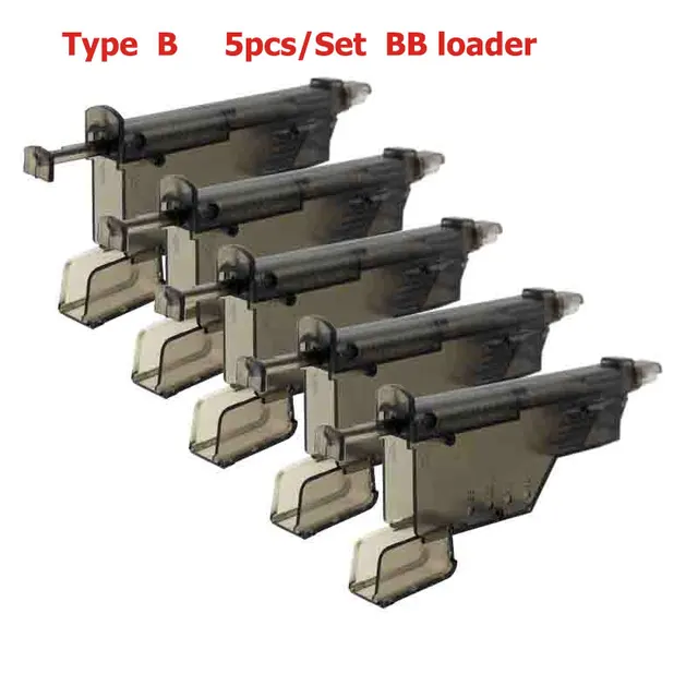Airsoft BB Speed Loader Quick Release 155 Rounds Paintball Loader