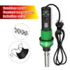 US EU Plug GJ-8019 Portable Hot Air Gun Solder Blower LCD Display Rework Station Adjustable Heat Device With Temperature Control 1