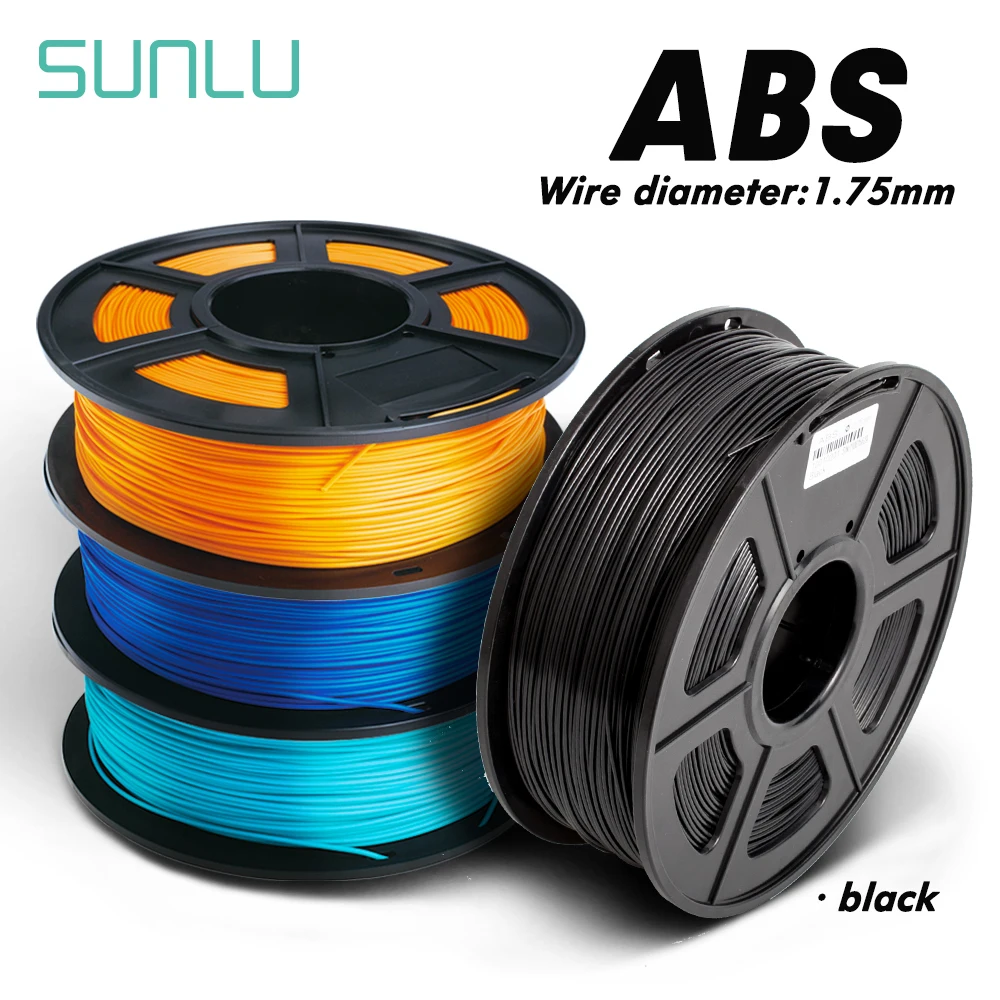 ABS 3D Pinting Filament для 3D FDM принтера без пузырьков материал 3D ручка заправка ABS 1,751 кг с катушкой сублимационные заготовки белый
