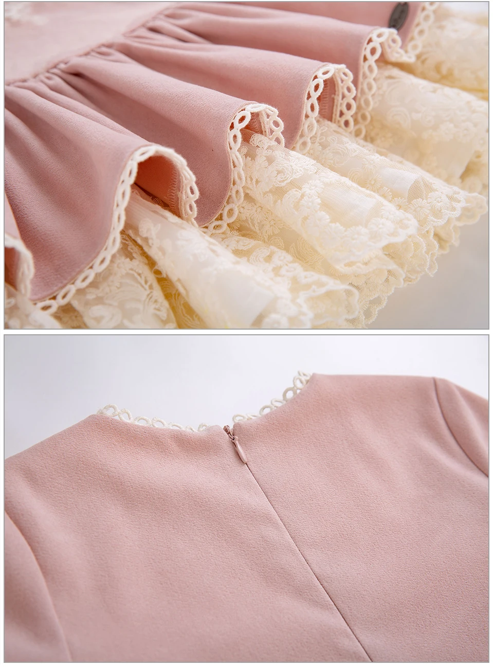 Pettigirl/изысканное кружевное розовое платье для девочек с бантом+ головной убор, свадебное платье с длинными рукавами для девочек, одежда для детей, G-DMGD206-A343