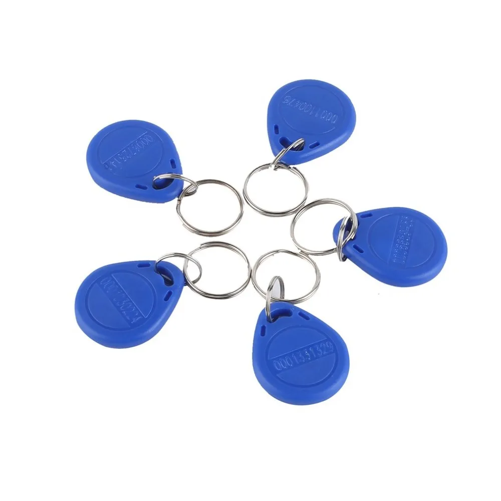 USB 125 кГц RFID EM4305 T5567 кард-ридер программист+ 5 ID ключ пряжки+ 5 ID карт