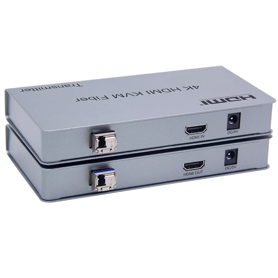 4K HDMI волоконно-оптический удлинитель USB HDMI KVM удлинитель до 10 м 4 к X 2 к/30 Гц HDMI HDCP 1,4 для ПК ноутбука PS4 UHD tv