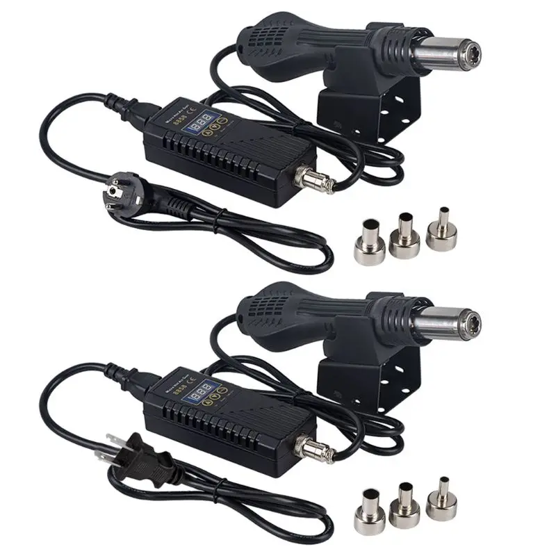 

Portable 8858 Hot Air Desoldering Station US/EU Plug Rework Solder Soldering B95A