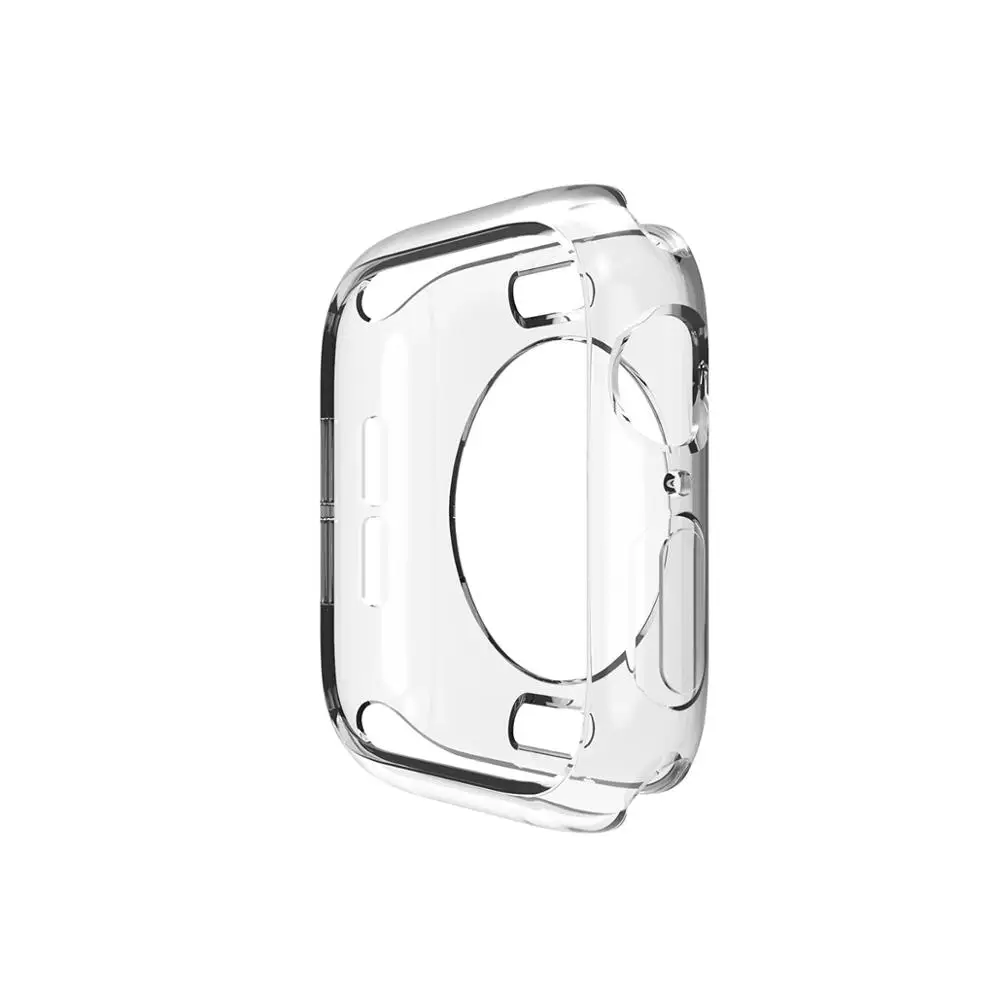 Watch-Cover-Case Protector Soft-Cases Apple Watch 40mm Scratch Silicone 44mm 42mm 