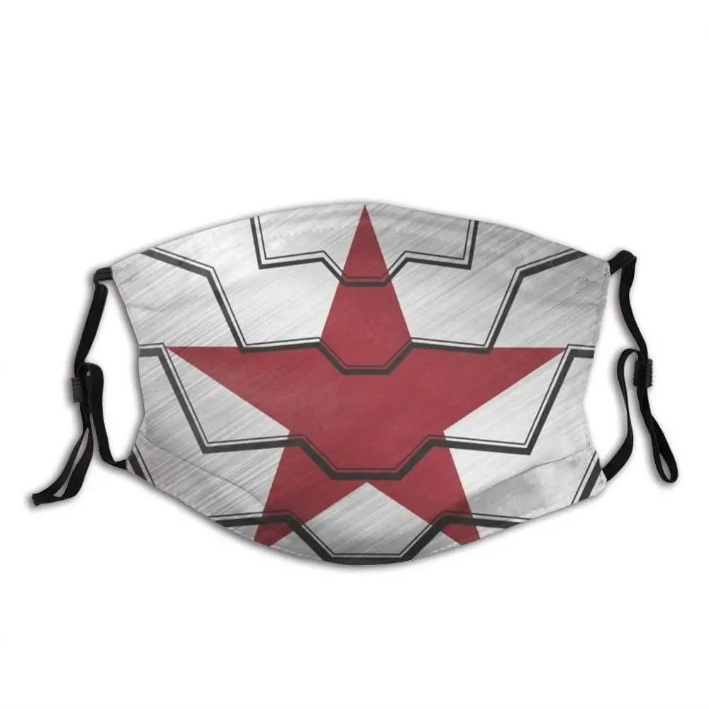 

The Cold Warrior Diy Adult Kids Face Mask Quarantine Mask Social Distance Stay Safe Style Hero Star Metal