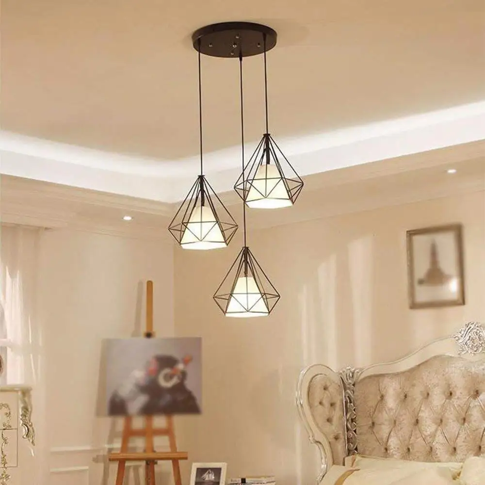 

LED Down Light Iron White Iron Chandelier Walkway Lamp Fixture Durable Ceiling Down Light Bedroom Flush Mount Useful Retro