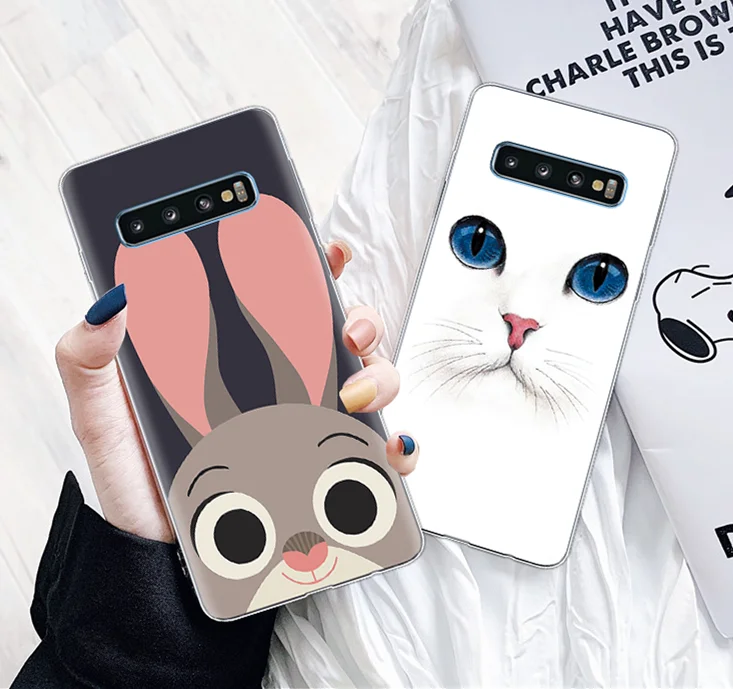 

Cartoon Pattern Case For Samsung Galaxy A10 A20e A8 A7 A9 A6 Plus 2018 2017 2016 J7 Prime Note 8 9 J4 J6 S7 Edge S8 S9 S10 Plus