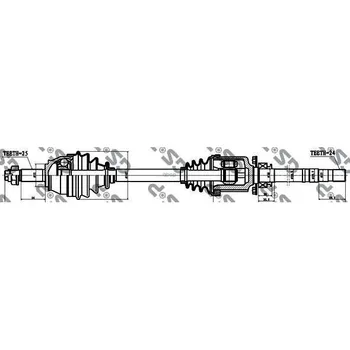 

Drive Assembly Fiat Doblo Cargo (223 _) GSP art. 217019