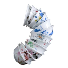 2 шт./партия фарфорная чашка для чая кунг-фу чайная чаша 35 мл чайная чашка мастер пуэр чашки контейнер для чая Посуда для дома посуда для напитков держатель для воды ремесла