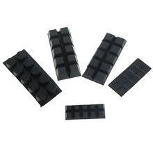 Аудио 10 шт. динамик усилитель амортизатор ноги колодки поглощение вибрации резиновая анти-шок самоклеющиеся