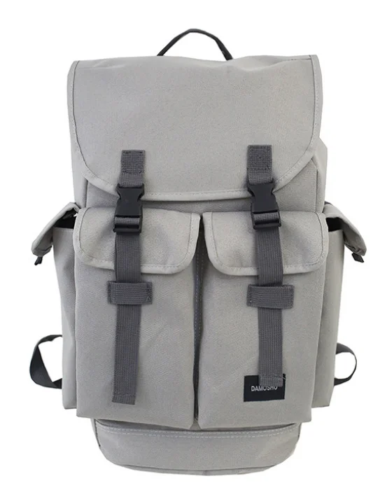 Fashionable Mens Street Backpack Teenagers Oxford Laptop College Bag Unisex Multi Function Casual Travel Bags Mochila DF179