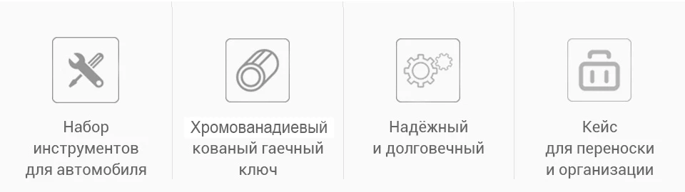 Набор инструментов DEKO TZ53(53 шт.) инструментов чехол 1/4 Профессиональный гаечный ключ с головками Набор