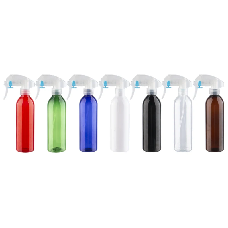 

250ml High Quality Plastic Bottle With Trigger Pump Watering Bottles For Household 250cc Cosmetic Containers PET Trigger Bottle