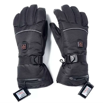 

Rechargeable Heated Gloves Battery-Powered Hot Gloves Set for Ski Mountaineering, Press Screen Warm Hands