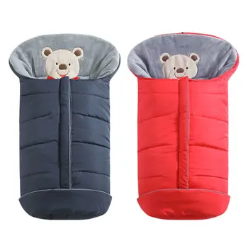 

Baby Stroller Sleeping Bag Fleece Prams Footmuff Newborn Swaddle Wrap Envelopes