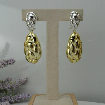 

Yuminglai 24K Dubai Gold Earrings Brazilian Earrings for Women FHK8692