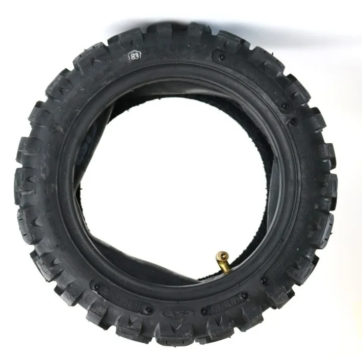 Assembly Scooter 90/65-6.5 11inch Scooter Off-Road Tire Front Rear Tyres Wheel For 11inch Electronic Scooter - Цвет: outer inner wheel