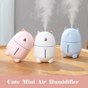 

ELOOLE 230ML High Quality Cute Mini Air Humidifier Ultrasonic Aromatherapy Diffuser Aromatic Atomization Purification For Car