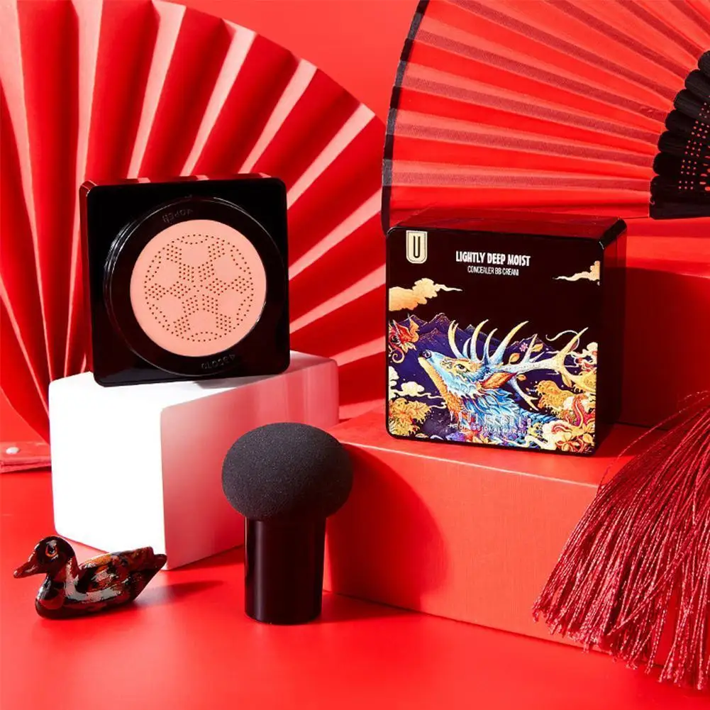 

Fashion Mushroom Head Air Cushion Bb Cream Moisturizing Foundation Nude Makeup Lasting Long For Beauty Girls Concealer Liqu R8S0