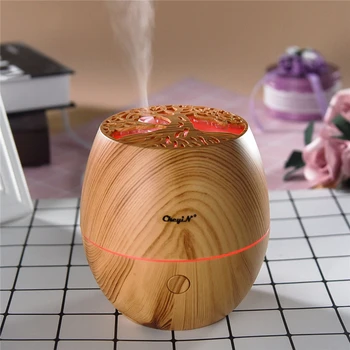

USB Classic Aroma Humidifier ESSential Oil Diffuser Ultrasonic Cool Mist Humidifier Air Purifier 7 Color Change LED Night light